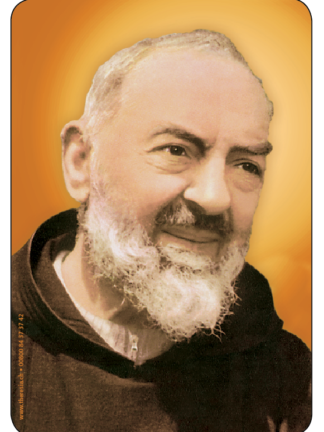 Kerzenkleber Padre Pio