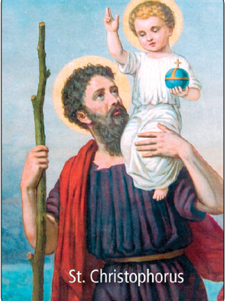 Heiliger Christophorus, das Jesuskind tragend
