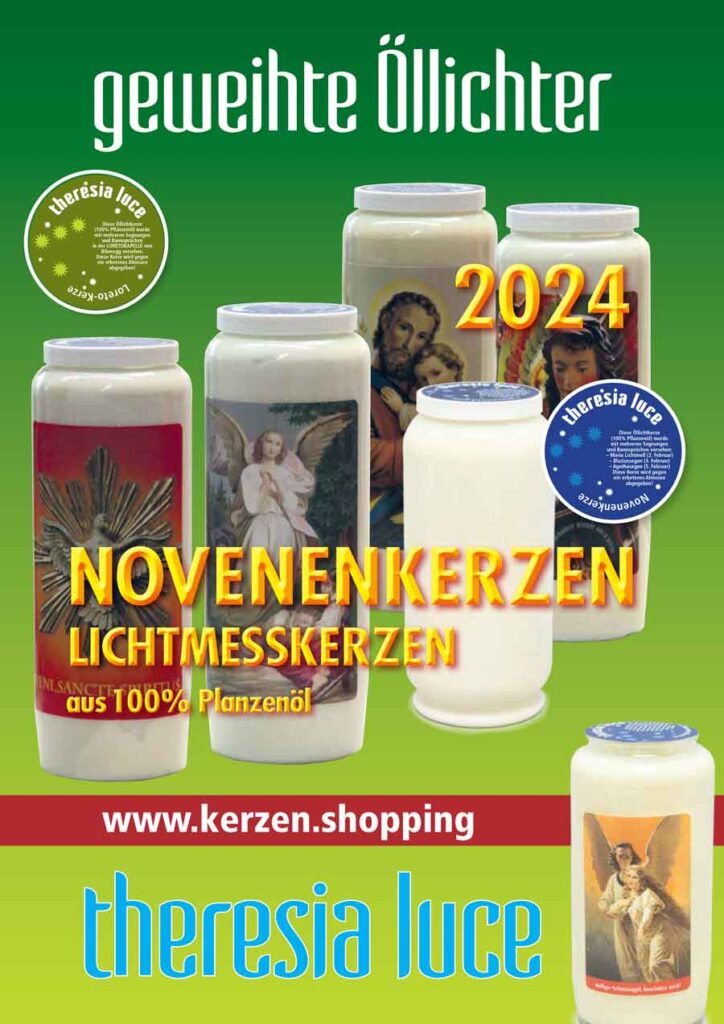 Kerzen Shopping Flyer 2024 Titelbild